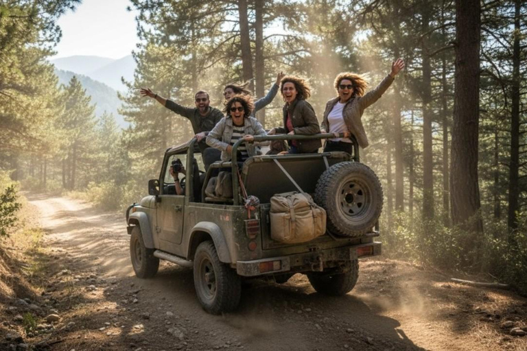 Alanya: Monster Jeep Safari Off-Road Adventure with Lunch