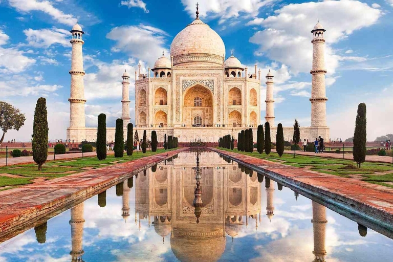 Delhi: 3-tägige geführte Delhi, Agra & Jaipur Tour mit dem AutoAuto + Fahrer + Reiseführer + Tickets + 3-Sterne-Hotel