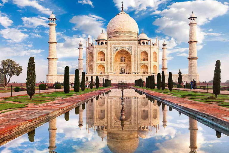 Delhi: 3-tägige geführte Delhi, Agra & Jaipur Tour mit dem AutoAuto + Fahrer + Reiseführer + Tickets + 3-Sterne-Hotel