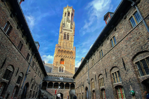 Bruges: Tour gastronomico tradizionale di gruppo a piedi