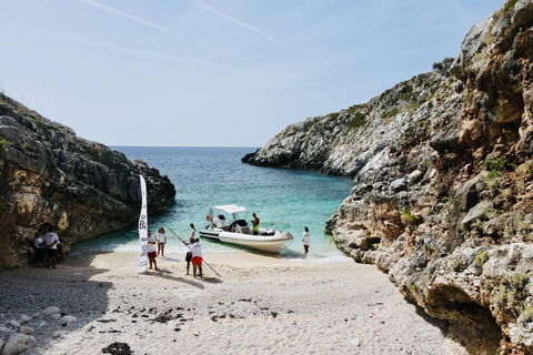 Durrës: Sazan Island, Blue Cave and Grama Bay Speedboat Tour