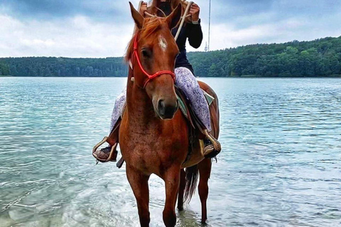 Łagów: Reiten im Landschaftspark Łagów