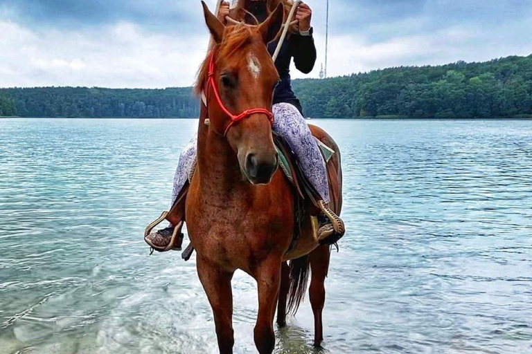 Łagów: Reiten im Landschaftspark Łagów