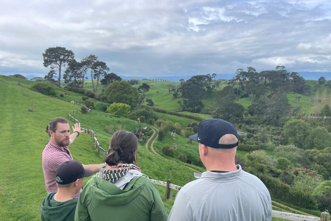 Desde Auckland: Hobbiton, cuevas de Waitomo y casa kiwiHobbiton y cuevas de Waitomo en grupo pequeño desde Auckland