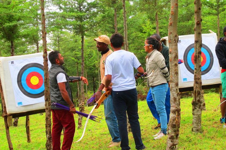 Excursão de um dia à Floresta Kereita e tirolesa