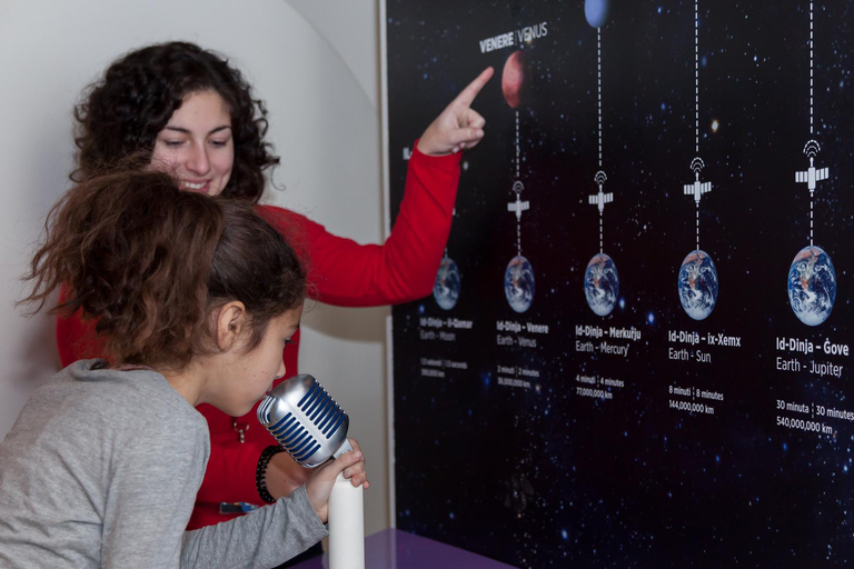 From Valletta or Sliema: Sail to Science with Boat Transfer From Valletta: Sail to Science Luzzu Shuttle + Entry Ticket