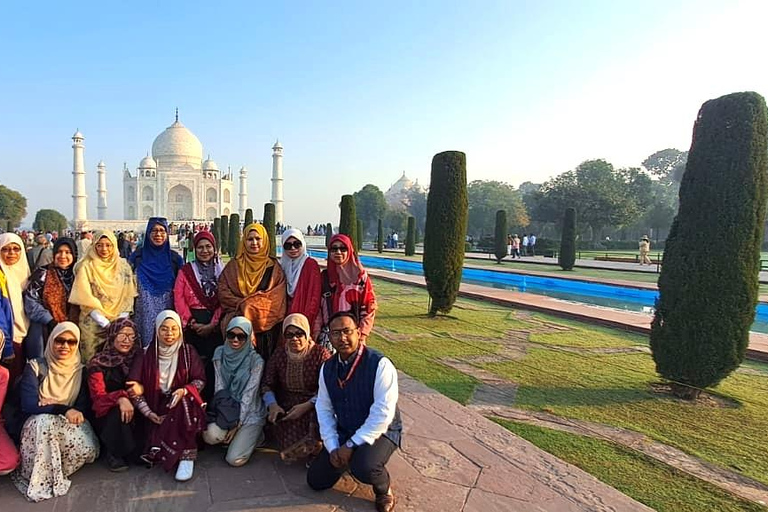 Taj Mahal Senior-vriendelijke tour met comfort en zorgVanuit Agra: alles inbegrepen