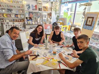 Olhão: Taller de Arte Mosaico 2 horas por MosaicOlhão