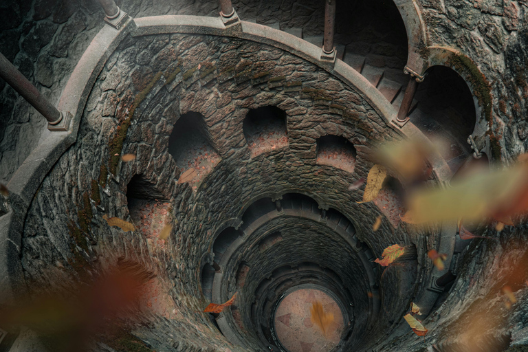 From Lisbon: Tour Sintra, Pena Palace, Regaleira and Cascais Private Tour