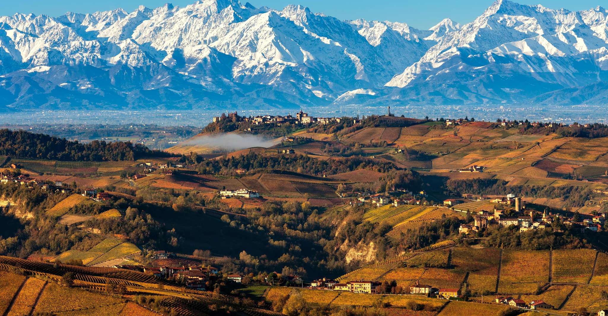 Barolo cave à vin Dégustation, ville d'Alba et château de l'Unesco - Hizvo