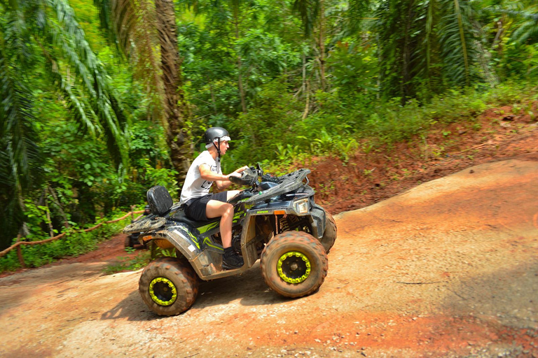 Krabi: Aventura en quad todoterreno en Nature View Point60 minutos en quad con pasajero