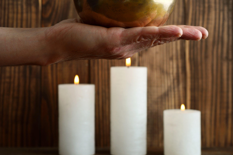 Katmandou : visite de Boudhanath et expérience de guérison sonoreVisite privée