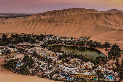 Tour a Huacachina y Paracas día completo