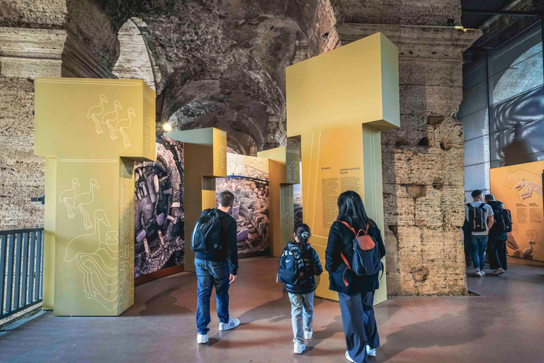 Rome: Colosseum, Roman Forum & Palatine Hill Tour Guided Tour in French