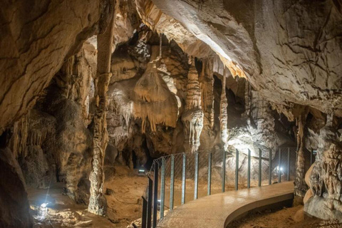 From Plitvice: Tour of Cerovac Caves & Nikola Tesla Museum