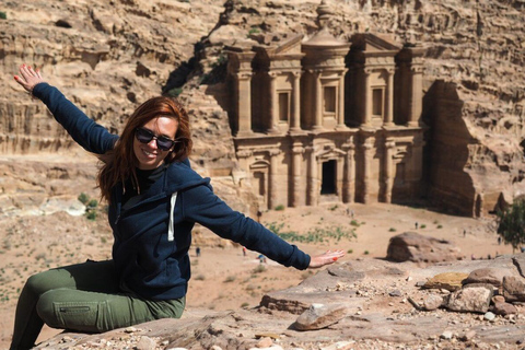 Amman nach Madaba, Nebo, Petra, Wadi Rum, Totes Meer - 4-Tages-Tour