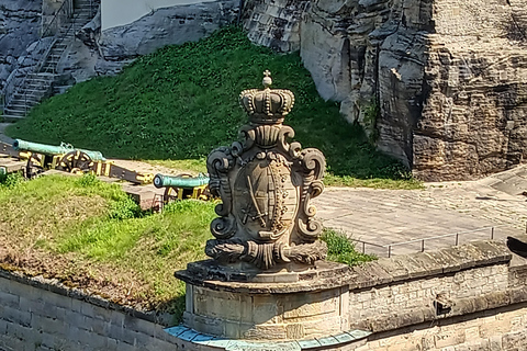 From Dresden: Table mountains Lilienstein & Königstein tour
