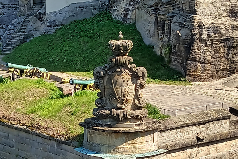 From Dresden: Table mountains Lilienstein & Königstein tour