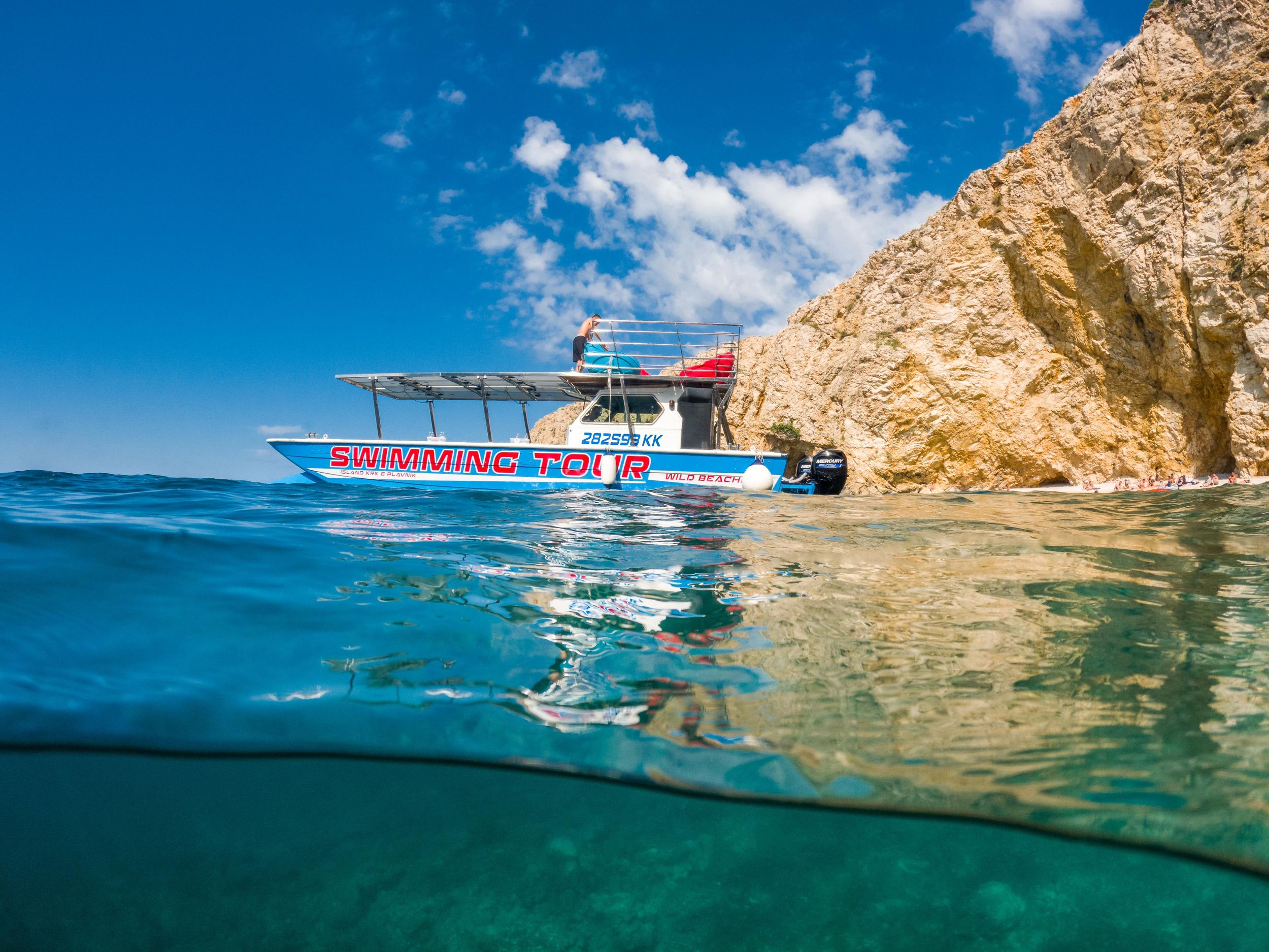 Schwimmtour auf Krk: Golden Beach & Plavnik (Kleingruppe)
