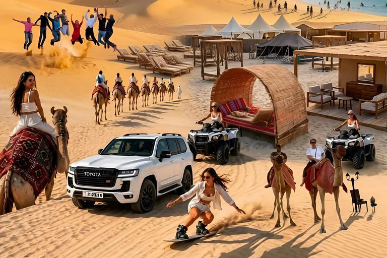 Doha Arabian Overnight : Desert Safari & Starlit Camp Stay