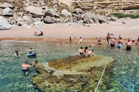 Kolymbia to Lindos:Boat Cruise with Swims & Free Time Lindos
