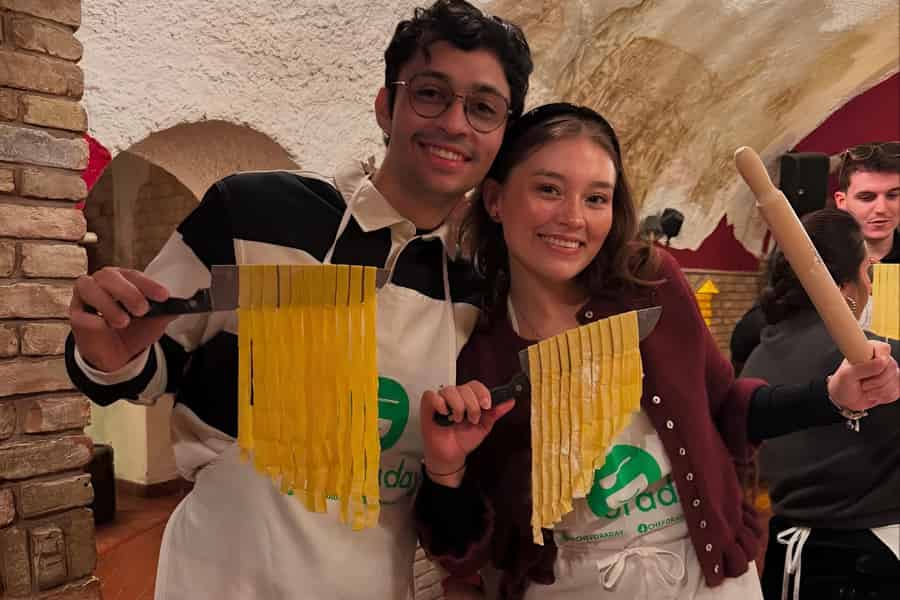 Rom: Pasta & Tiramisu Kochkurs in der Nähe der Spanischen Treppe