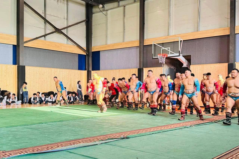 Ulaanbaatar: Mongolian Wrestling Experience with Snacks
