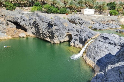 Wadi Arbyeen Hike & Swim with Quriyat, Fins & Sinkhole