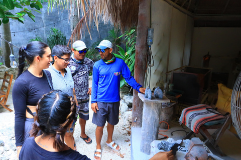 Cancún: Excursão de snorkeling aos recifes de Puerto Morelos e almoço à beira-marCancún: Passeio de mergulho com snorkel nos recifes de Puerto Morelos e almoço à beira-mar