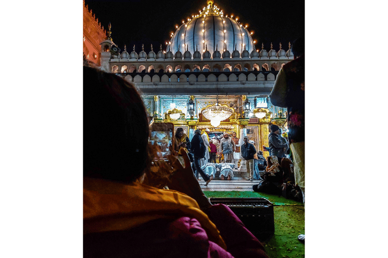 Tumbas y Santuario de Delhi de Noche: Un paseo fotográfico con cenaTumbas y Santuario de Delhi de Noche: Con entrada al monumento