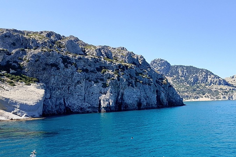 Rhodes: Lindos Cruise with Swimming Stops