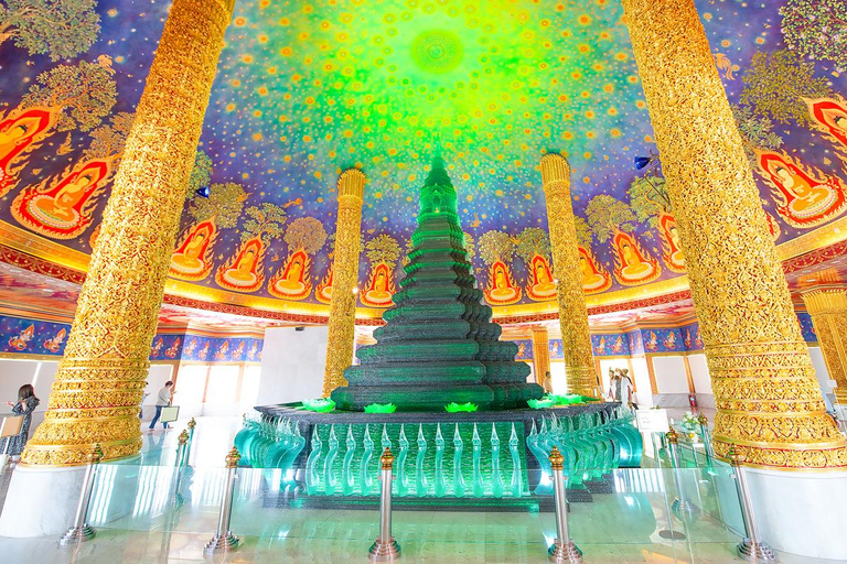 Bangkok: Big Buddha & Canal Longtail Boat Sightseeing Tour Join In Day Tour