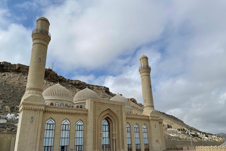 Baku: Qobustan e Abşeron (vulcano di fango, tempio del fuoco e Yanar Dağ)Baku: Gobustan e Absheron (vulcano di fango, tempio del fuoco e Yanardag)