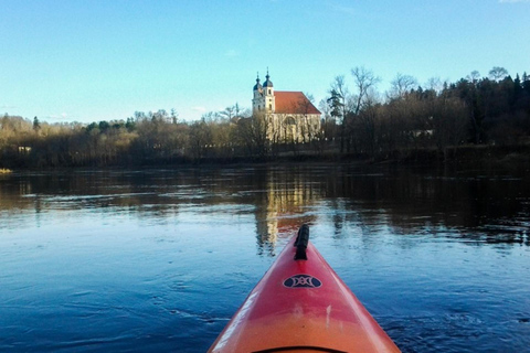 Vilnius: Kayak Rental on Neris River with City Views