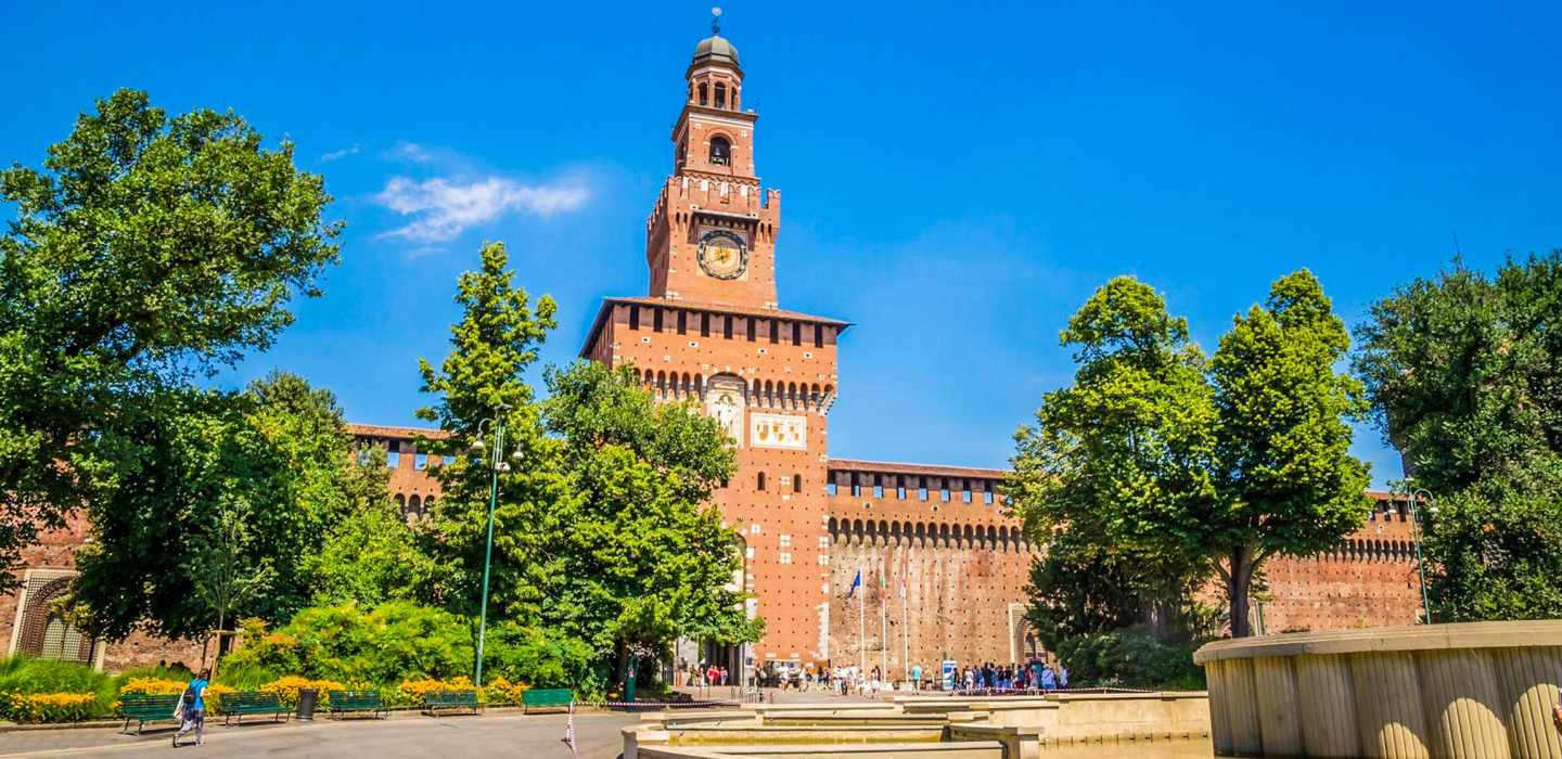 Mailand: Ticket für das Schloss Sforza mit digitalem Audioguide