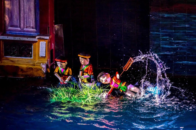 Ho Chi Minh Stad: Water Puppet Show, Cyclo &amp; Dinner Cruise