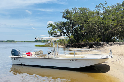 Charleston: Sunrise Marsh Ecotour Boat Charter