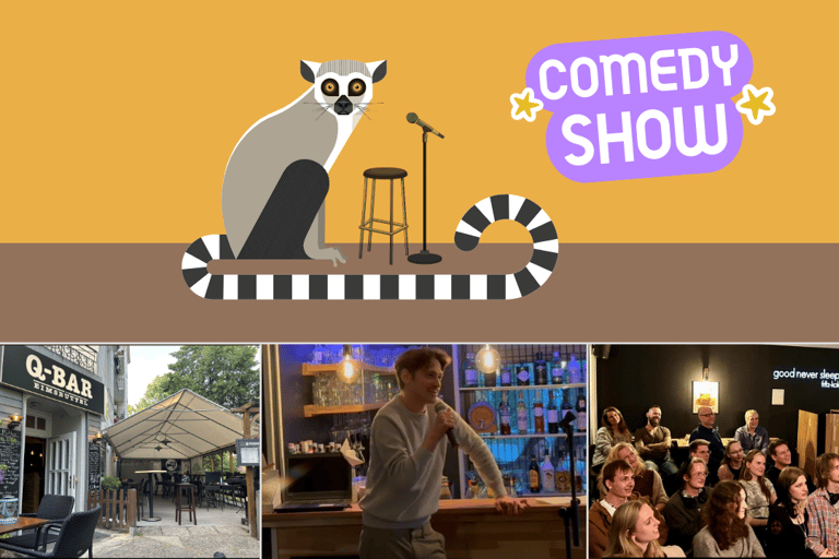 Stand-up Comedy Show Q-Bar Hamburg-Eimsbüttel June 4 Stand-up comedy show Q-Bar Hamburg-Eimsbüttel June 4