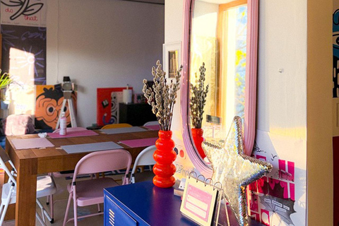 Łódź: English-Language Speak & Paint Workshop
