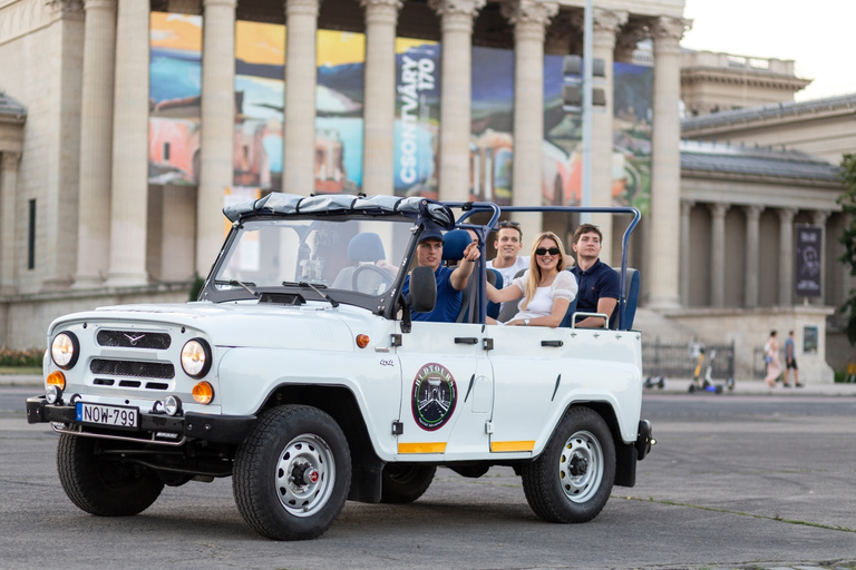 Visite guidée classique de Budapest en Jeep russeBudapest : Visite de la ville, visite privée du centre ville