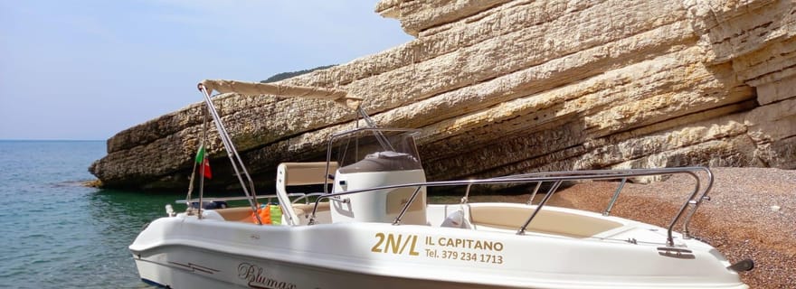 Vieste : 4 heures de location de bateau