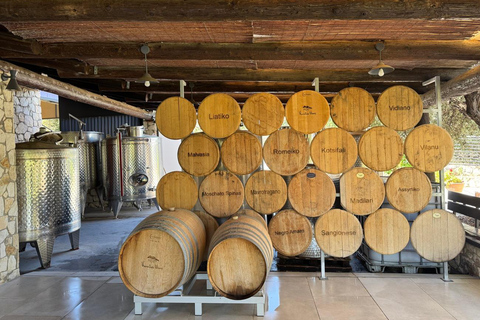 Crete: Wine, Craft Beer, Olive Oil Tasting & Forest Lunch Group tour