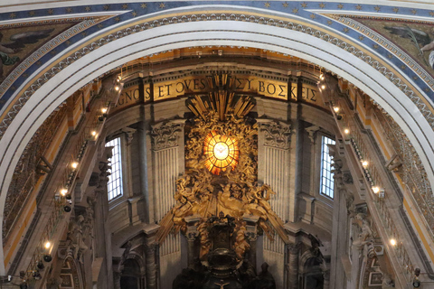 Vaticano: Basílica de São Pedro e ingresso para a cúpula com audioguia