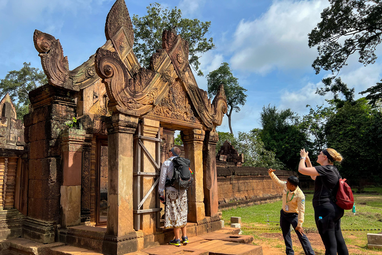 Siem Reap: Banteay Srei with Kulen Mountain & Picnic Lunch Private Tour