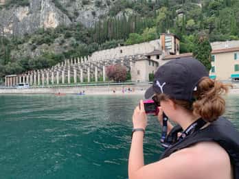 2-godzinny rejs żaglówką z Campione do Malcesine i wysp