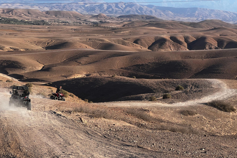 Buggy Marrakech: Tour in buggy nel deserto di Agafay e spettacolo con cena1 Buggy ( 1 ora ) per 2 persone senza cena
