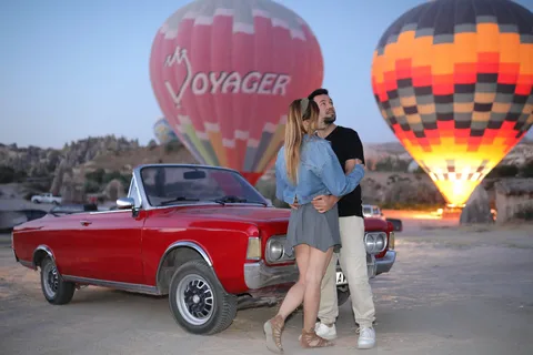 Photos de la Cappadoce au lever ou au coucher du soleil