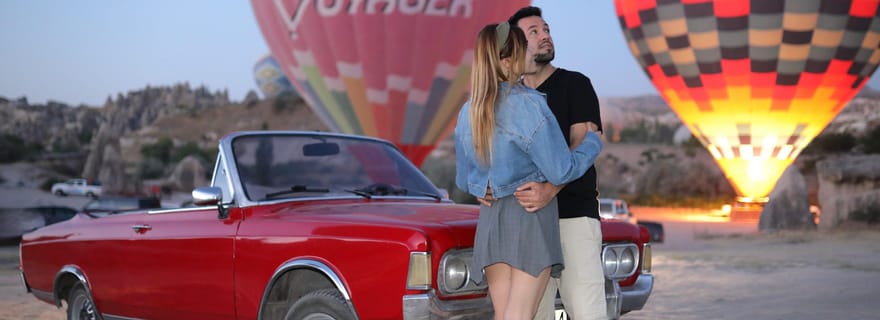 Photos de la Cappadoce au lever ou au coucher du soleil