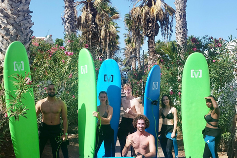 Tenerife / Playa de las Americas Surf lessons All levels