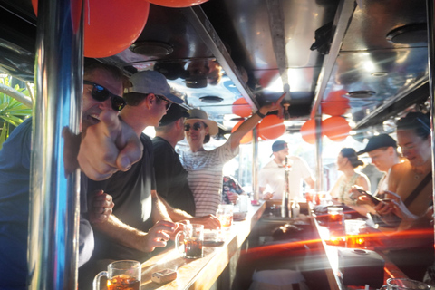 Bali: 2-Hour Beer Bus Party in Kuta & Legian Happy Hour Beer
